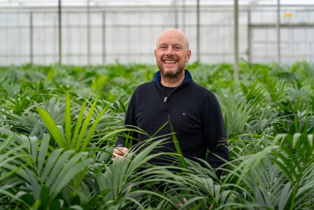Christian Blom, mede-eigenaar van Blom KENTIA Palmen