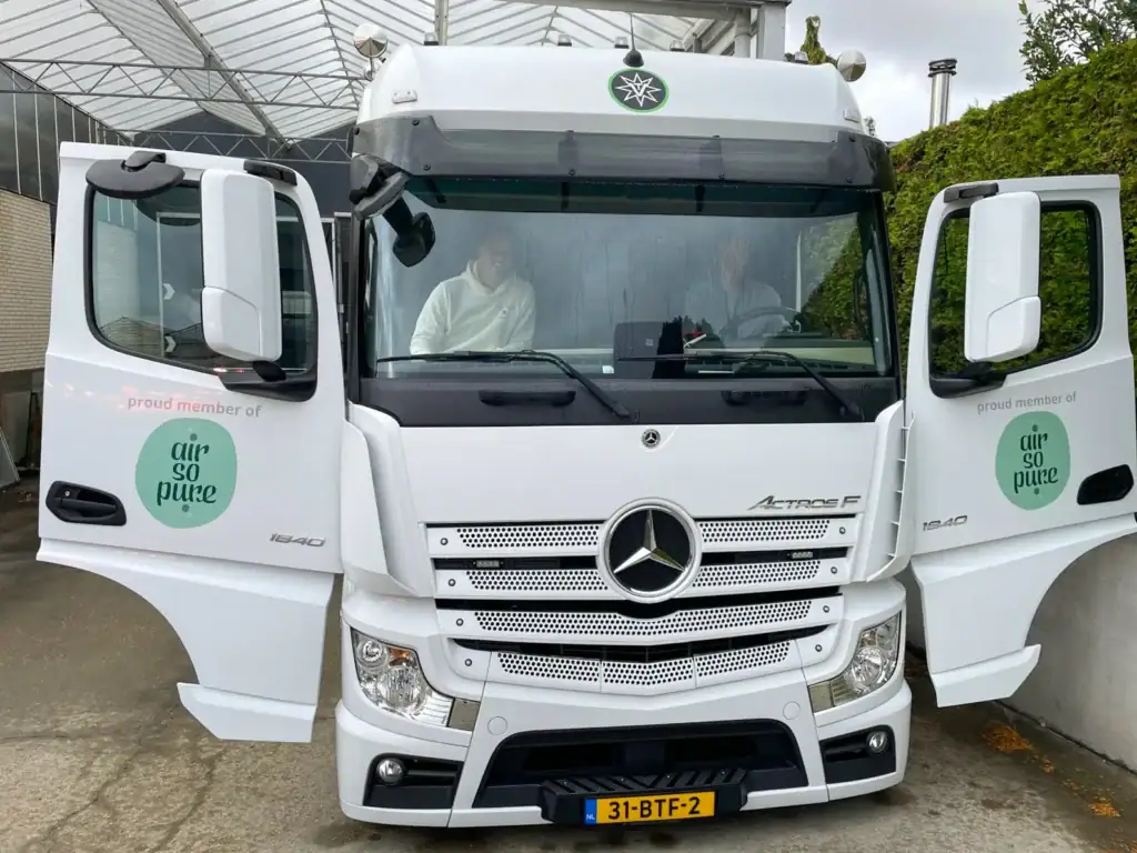 Shadowplant vrachtwagen Air So Pure Roadshow