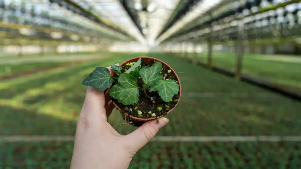 Luchtzuiverende plant Hedera helix Quakelplant